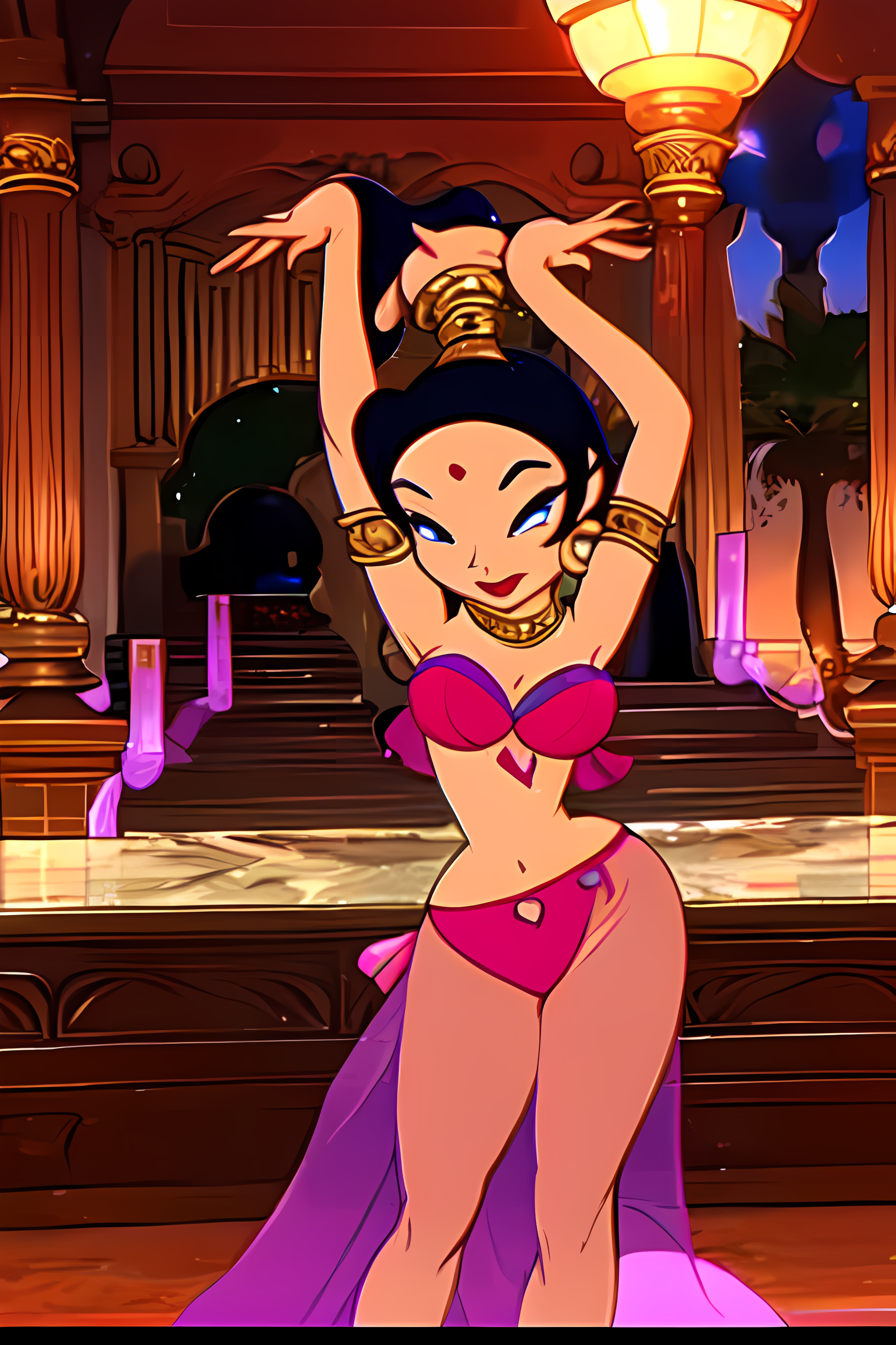 Genie's Harem Dancers - Disney's Aladdin image by Izmia