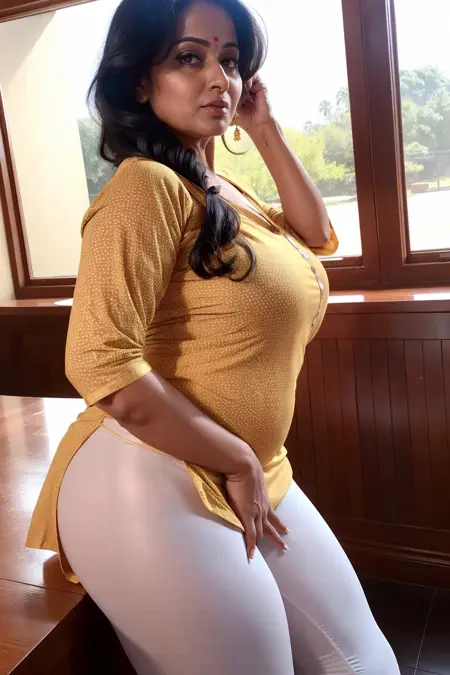 Indian kurti and leggings