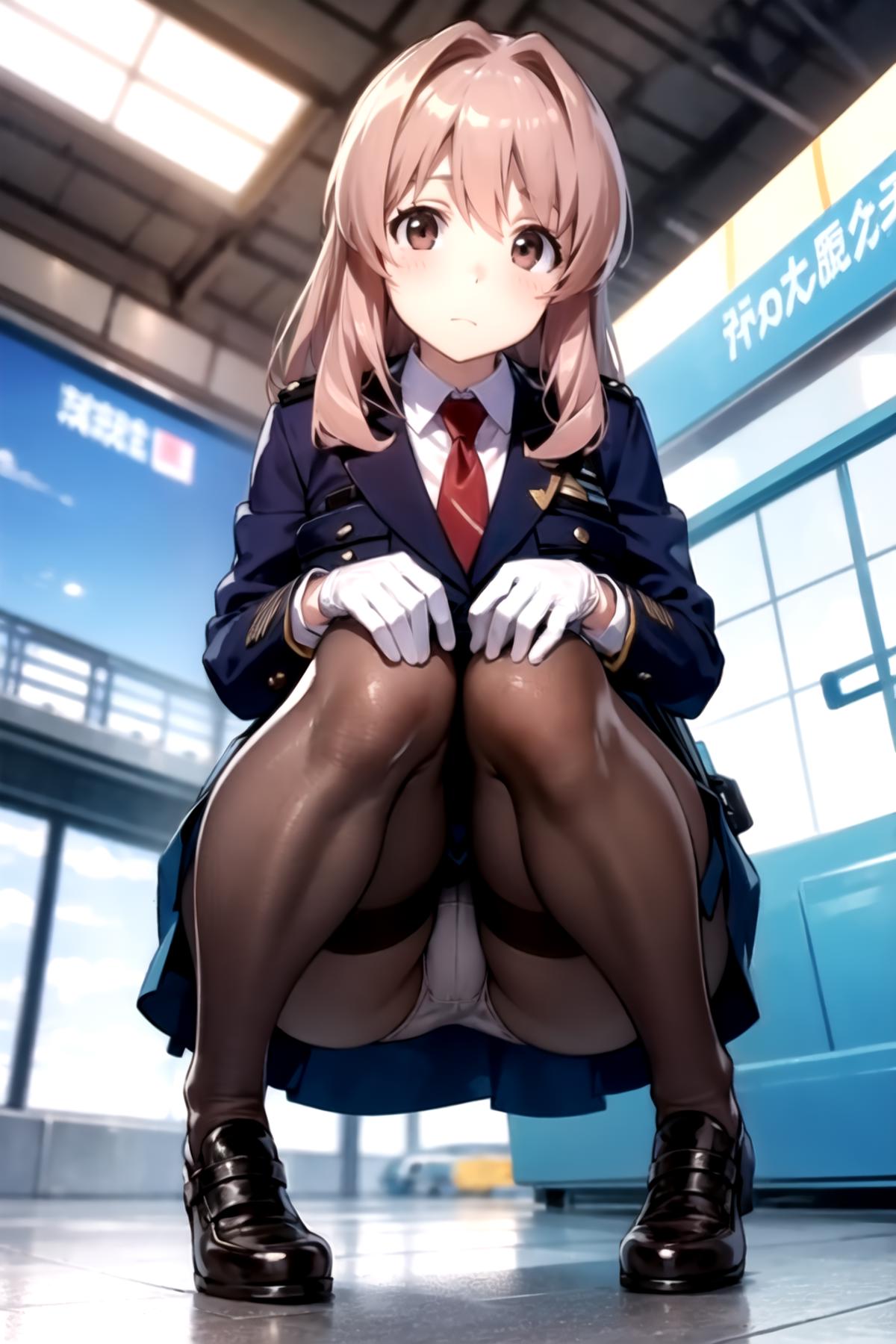 Koumi Haruka 小海はるか / RAIL WARS! image by Akamushi