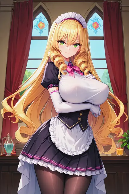 Makina Le Blanchette (マキナ ル ブランシェット) - Oppai Maid Gakuen! (おっぱいメイド学園!)