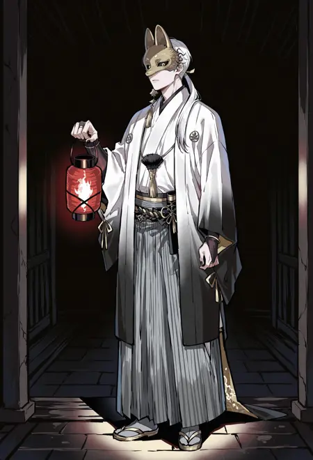 Kotoyuki "Fox Mask" Tsuneki - Silent Hill ƒ (Commission)