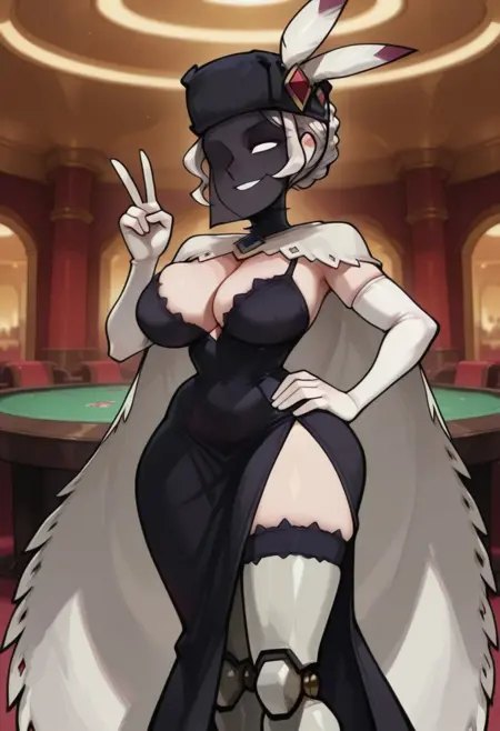 Skullgirls Black Dahlia