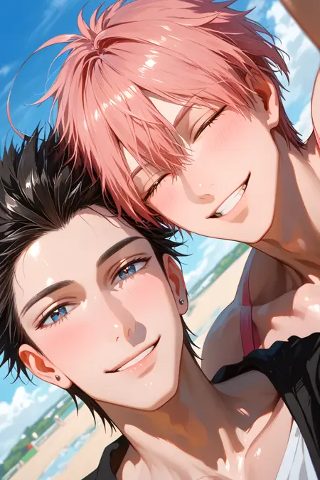 Saki Uno (m/f) x Mohiro | Mahou Shoujo Ore🪄