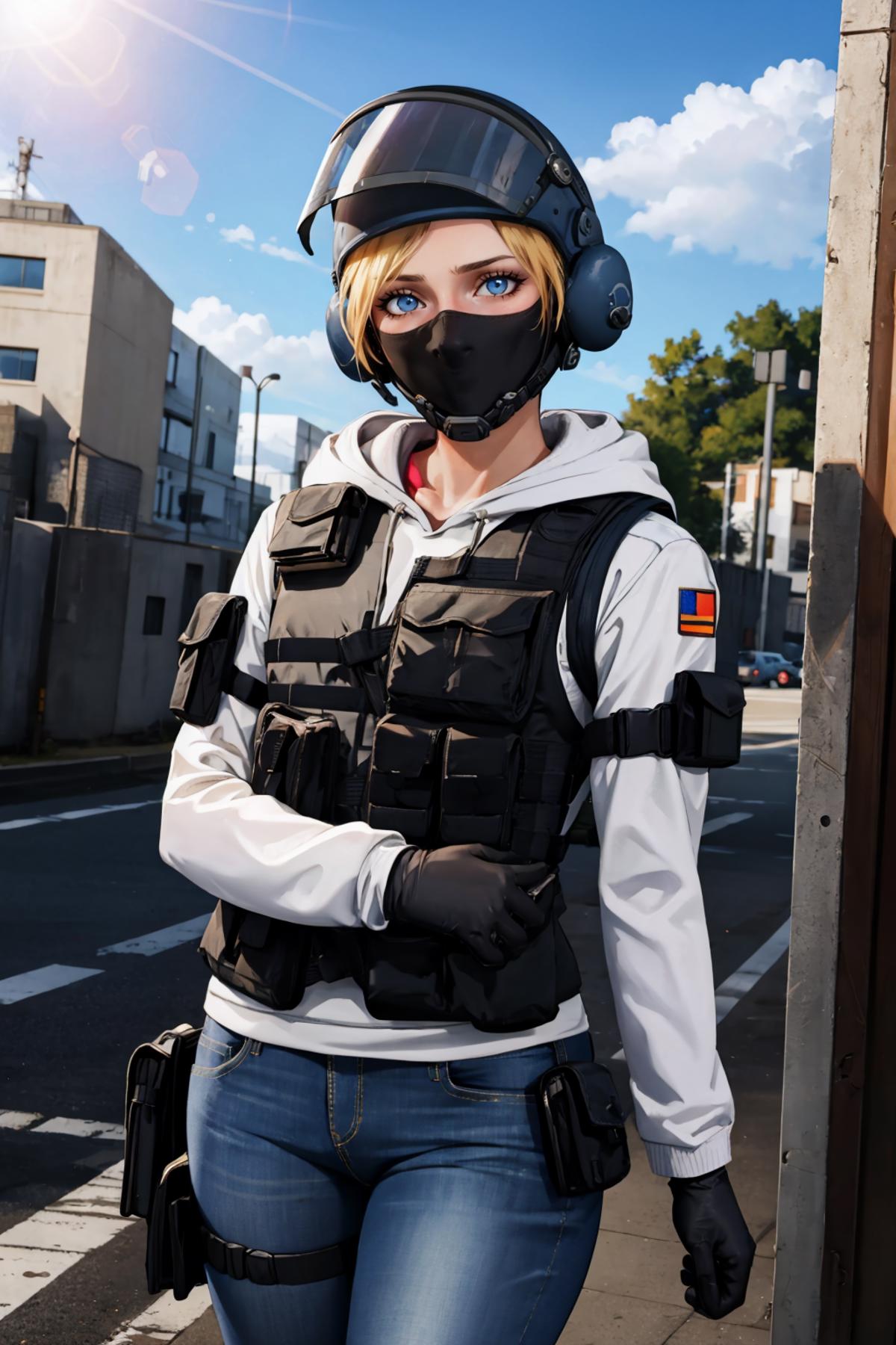 Iq (Rainbow Six Siege) Character Lora - v2.0 | Stable Diffusion LoRA |  Civitai