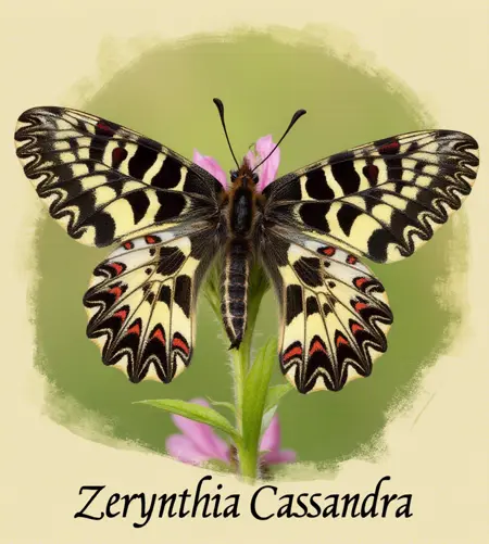 Zerynthia Cassandra (Butterfly) - FLUX