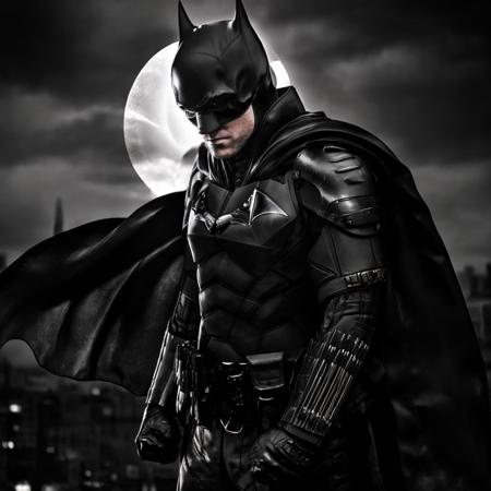 man with batman costume mask and cape