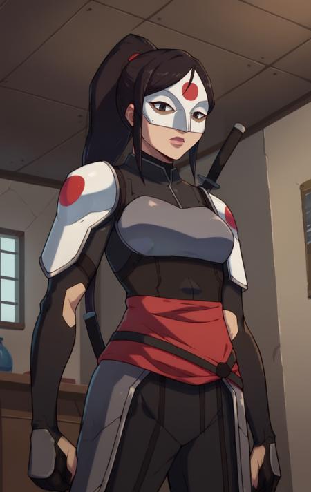 Young Justice Katana / DC / (NSFW/SFW) SDXL LORA (PONY) v1.0