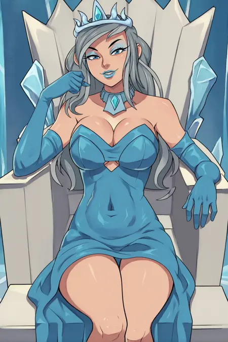 Ice witch & Ice queen (Meet and fuck characters) PDXL