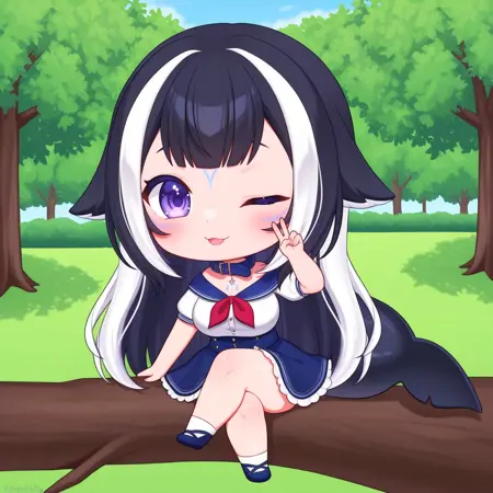 Shylily (Chibi) - VTuber [Illustrious XL] by CallMeDelulu