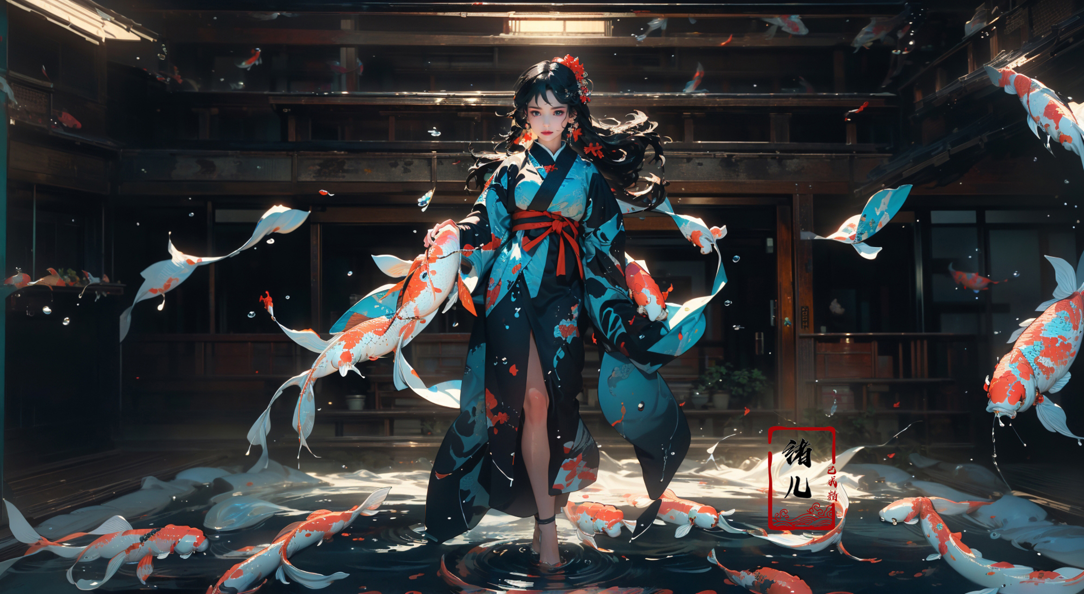 绪儿-锦鲤 Koi image by XRYCJ