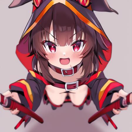 ((masterpiece, best quality)))
, solo     Megumin_700 full body