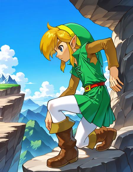 Link (The Legend of Zelda: Oracle of Seasons/Ages) Official Art Style [Illustrious-XL] v2.0