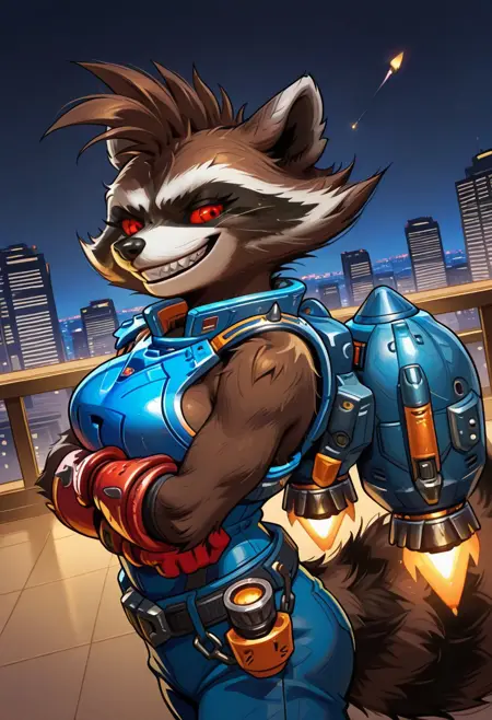 Rocket Raccoon - Marvel Rivals (Illustr)