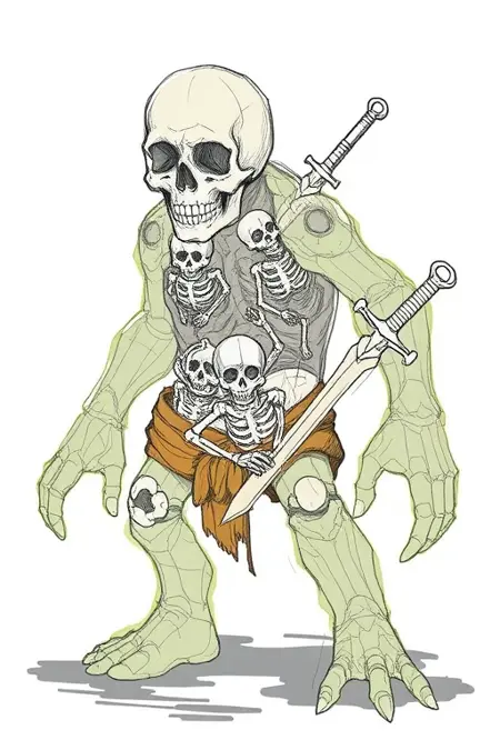 Pose Sketches SD1.5/Illustrious XL