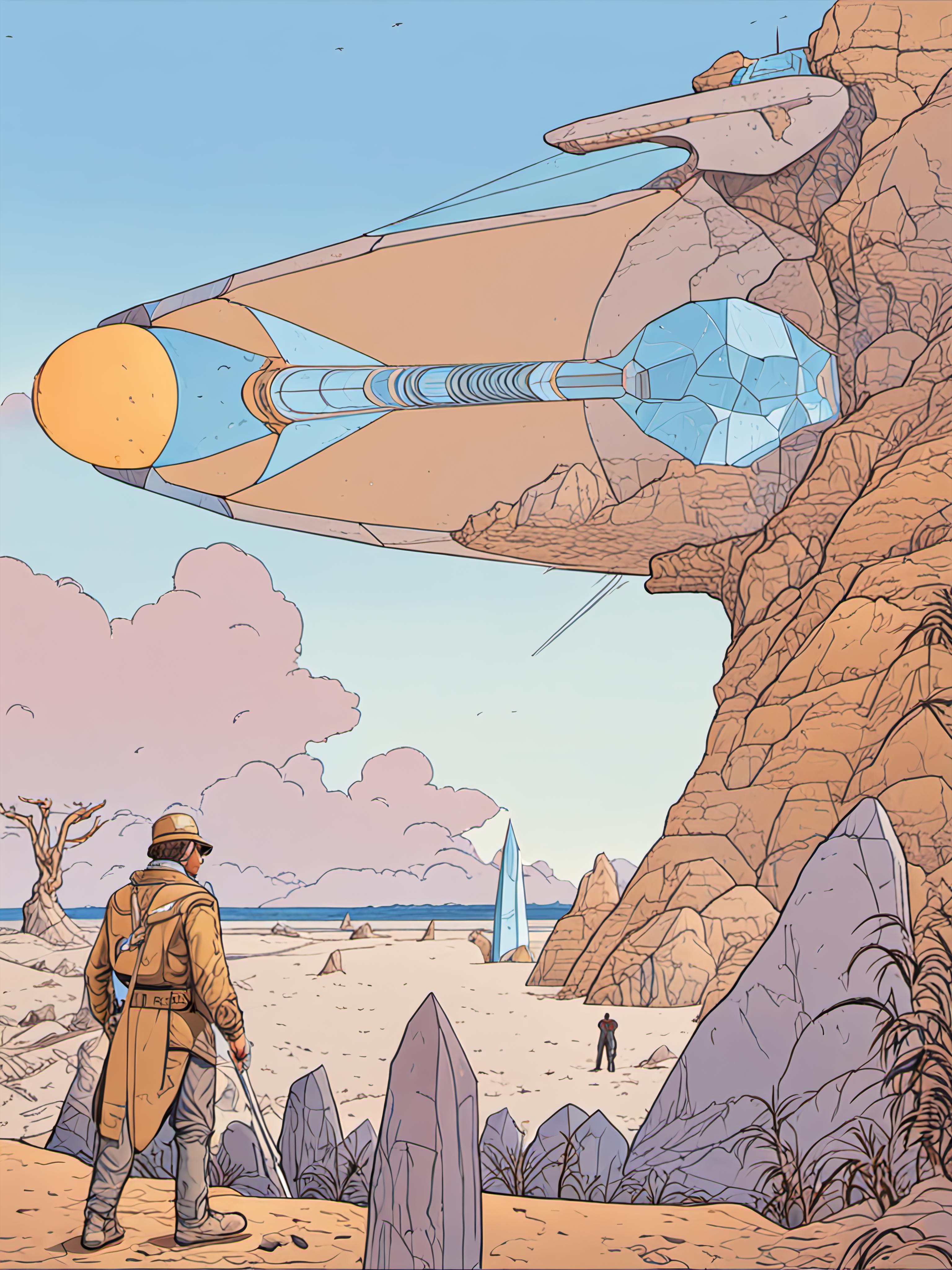 Moebius SDXL (Jean Giraud) image by sudapop