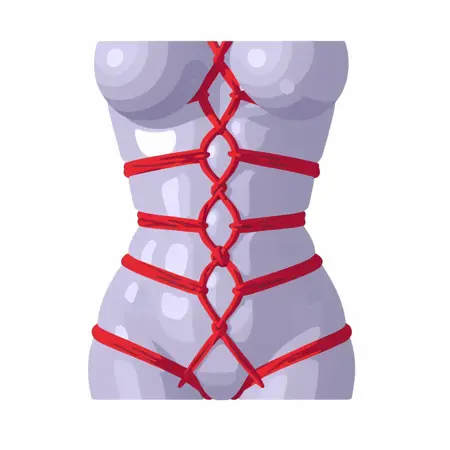 Joschek's Rope Bondage: Body Harness / Karada (BDSM Series)