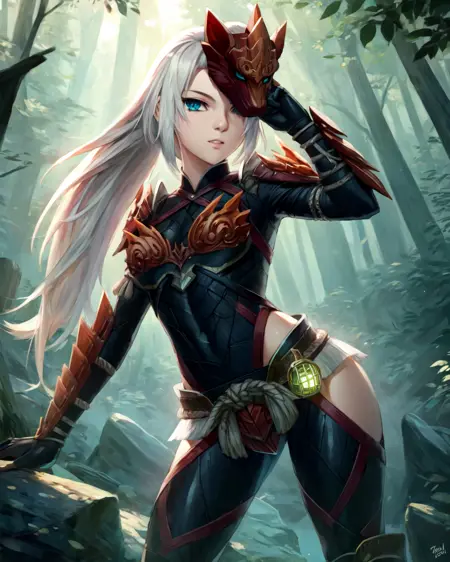 Odogaron Armor (α & β) [Monster Hunter]