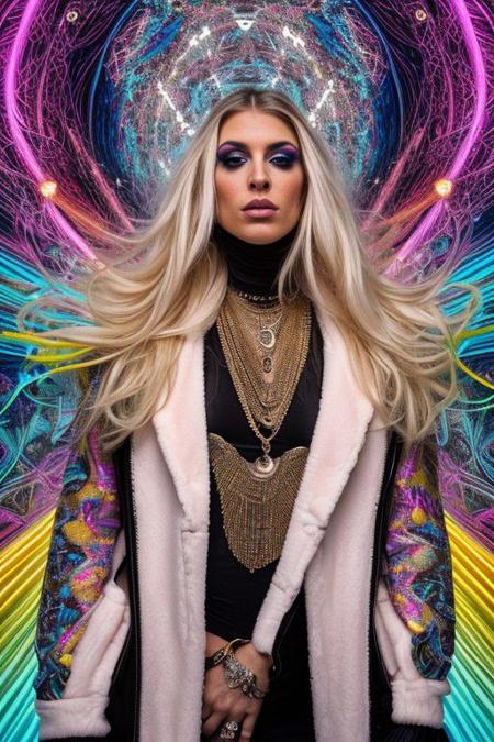 ecstasize elusive tall (drug dealer) female, an artistic abstraction in the realm of hairstyling, Fish-eye Lens, (cinematic still:1.2), art by Chad Knight, photograph, insane details, <lora:offset_0.2:0.4> <lora:add-detail-xl:1.5>