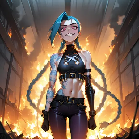 Burning Building