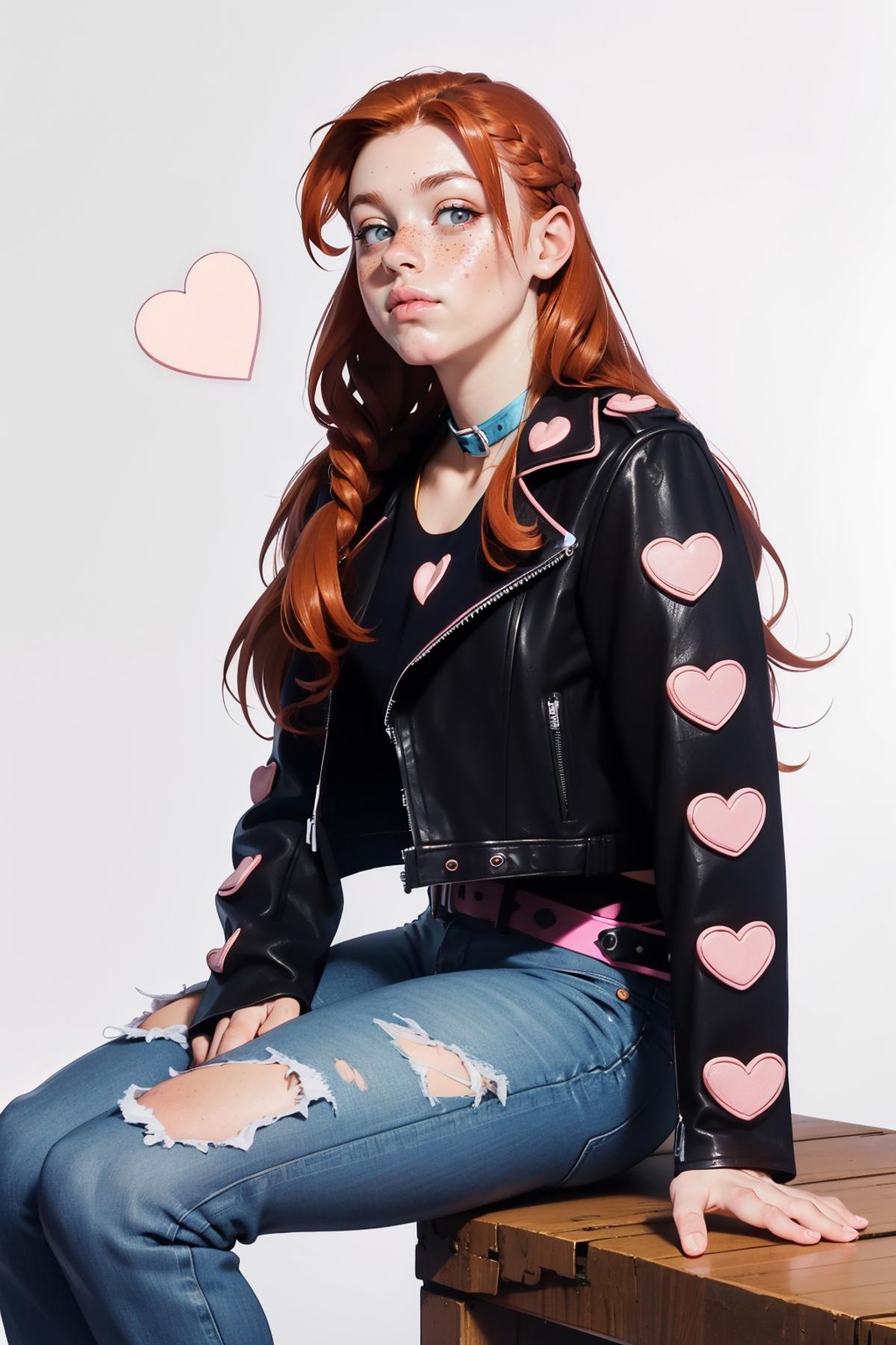 Heart Leather Jacket image by freckledvixon