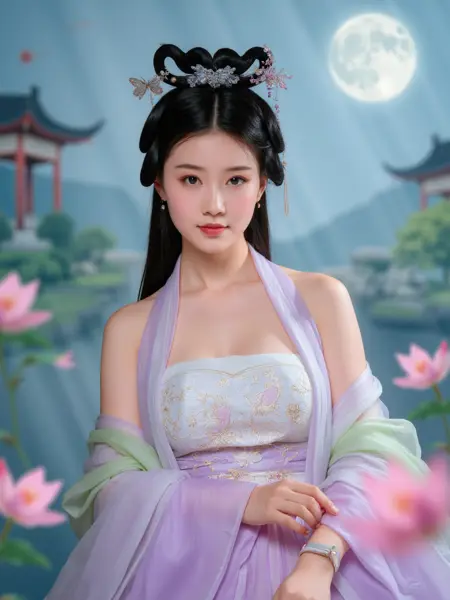ai宋制抹胸汉服Song Dynasty Hanfu(Lib)