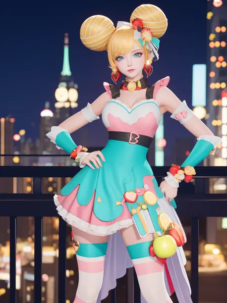 王者荣耀_孙尚香_水果甜心_Honor of kings_Sun Shangxiang