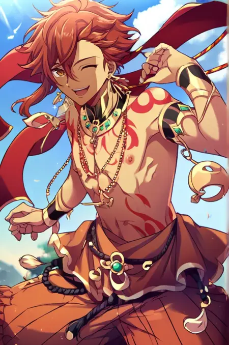 Fudou Myouou (Namu Amida Butsu! Rendai UTENA) | 不動明王 (なむあみだ仏っ!-蓮台 UTENA-)