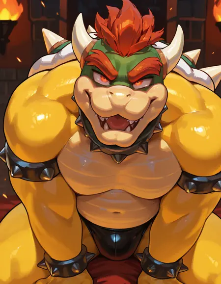 Bowser - Super Mario Bros (illustrious SDXL LoRA)