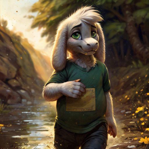 Asriel Dreemurr image by r545n