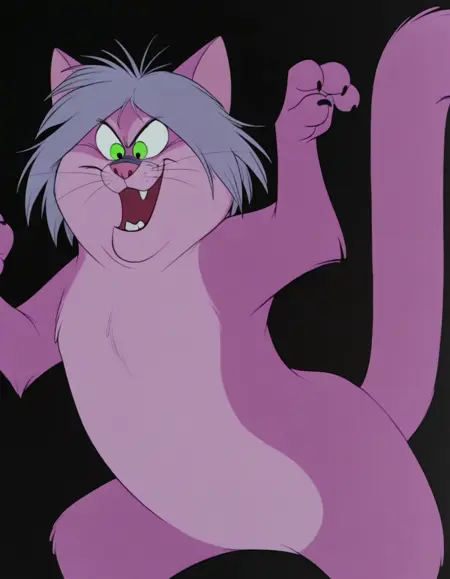 Madam Mim (Cat) | The Sword in the Stone | IllustriousXL & PonyXL