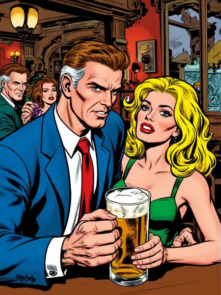 Jack Kirby Comics Style - Flux1.D