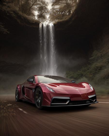 Vega EVX Sri Lankan Electric Supercar LoRA by SamSeen SD 1.5