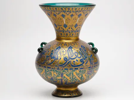 Damask (mamluk decorated vases style)