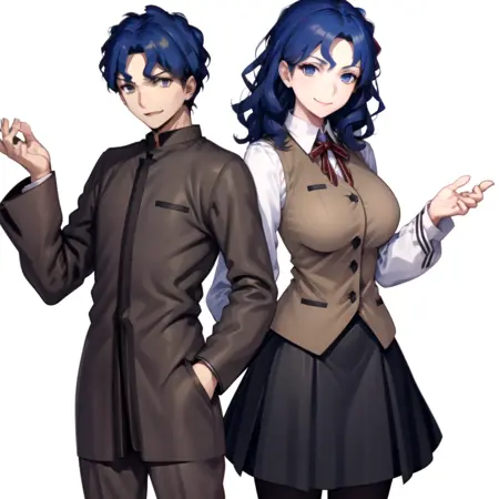 Shinji Matou x Shinji Matou (Fate/Stay Night)