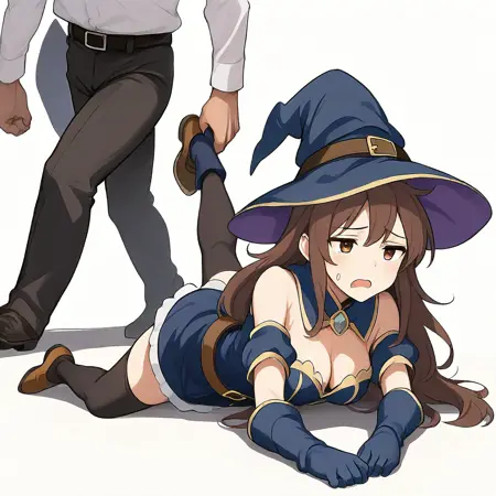 Dragged Away by Leg, Dragging Away (Pony/IL/SD/SDXL)