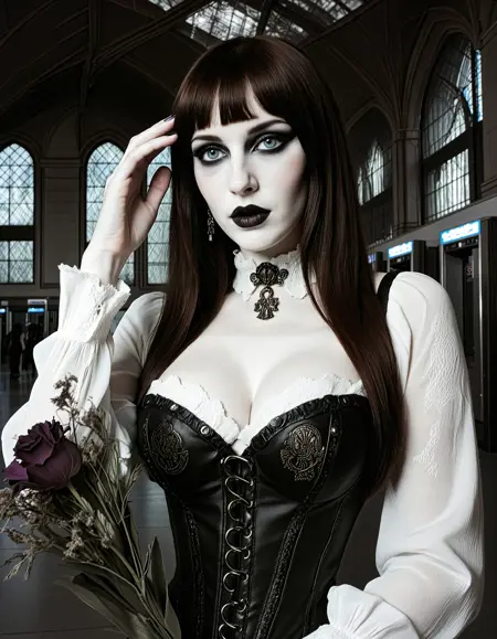 Hecate Goth Woman Flux