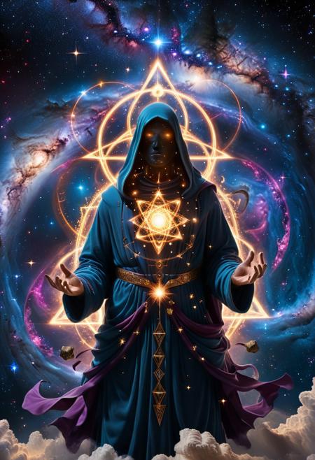 score_9, score_8_up, score_7_up, score_6_up, score_5_up, score_4_up, (absurdres, best quality, masterpiece:1.4), illustration, photorealistic, cinematic lighting, dynamic angle, perfect composition, faceless, cosmic god, cosmic god, faceless, glowing symbols, floating in space, celestial ritual, dark matter, stardust swirling, sacred geometry, forbidden magic, ancient god