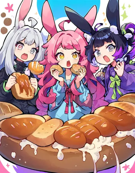 Okuva (奥ヴぁ) artstyle (Doujin, Pixiv, etc)