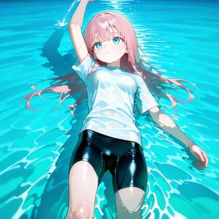 backstroke swimming [ILXL]