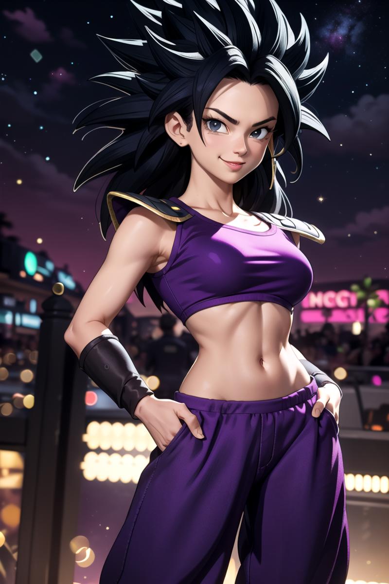 Caulifla + Super Saiyan 4 Form + SDXL & SD1.5 (Dragon Ball Super) image by CitronLegacy