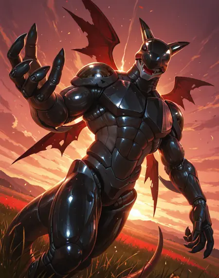 Cyberdramon (Digimon) (Illustrious) (AD)