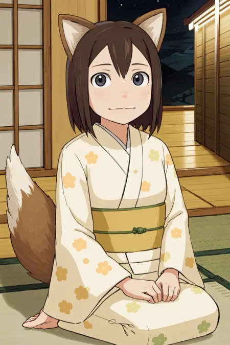 どんぎつね三代目(日清食品 どん兵衛 CMキャラクター)