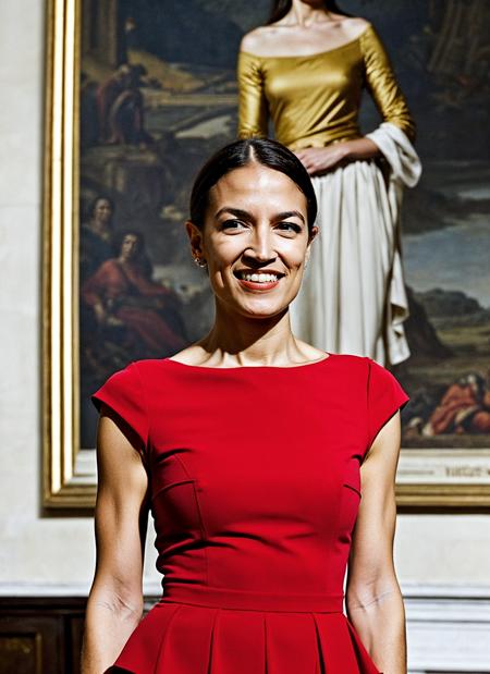 portrait of  sks woman, in Rome, at the Vatican City,  perfect haircut, Peplum blouse and pencil skirt, by Annie Leibovitz, epic character composition, 
<lora:locon_perfecteyes_v1_from_v1_64_32:0.25>, perfecteyes
<lora:locon_perfectsmile_v1_from_v1_64_32:0.1>, (perfectsmile:0.7) 
<lora:add_detail:0.7>