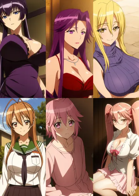 High School of the Dead - Girlpack LoRA