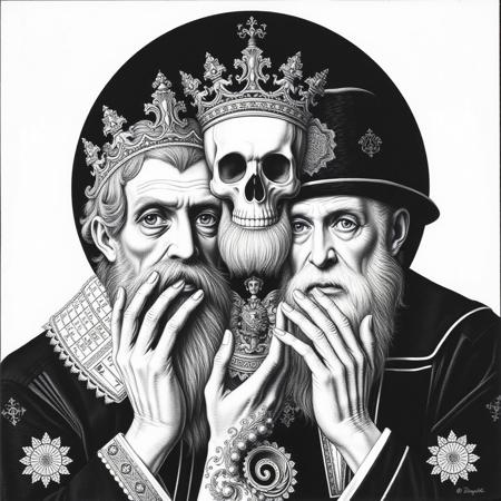 by Chris Dyer, Gustave Doré, Robert Mapplethorpe