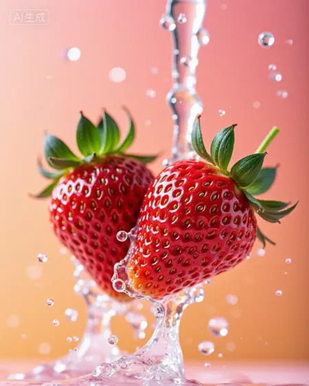 生鲜水果宣传海报(Fresh fruit promotional poster)