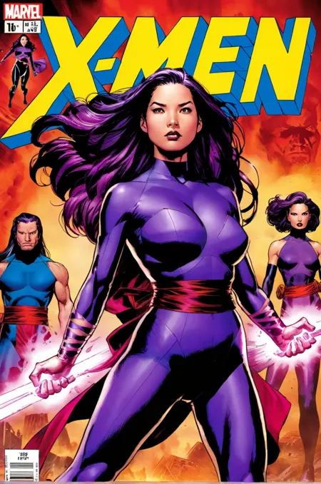 SDXL X-Men Psylocke