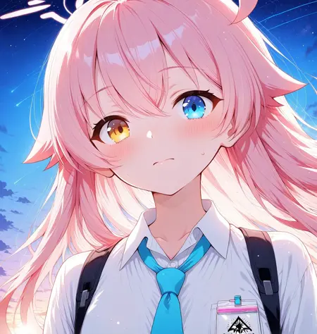 二次元动漫平涂画风(Two dimensional animation flat painting style)