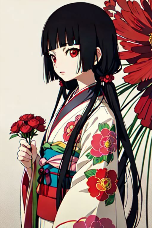 Hell Girl 地獄少女 Enma Ai 阎魔爱 Lora image by Aadaz713