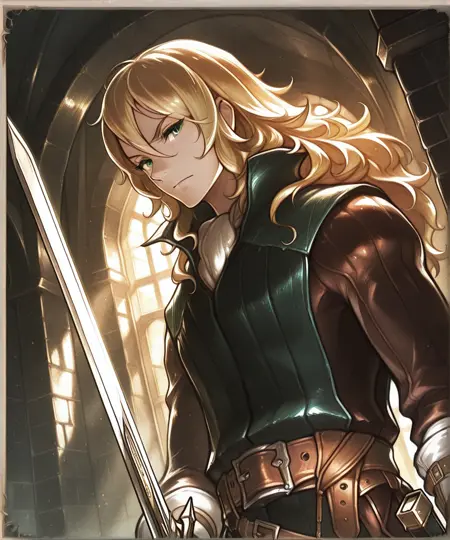 Erhardt (Wrath) - Octopath Traveler Character